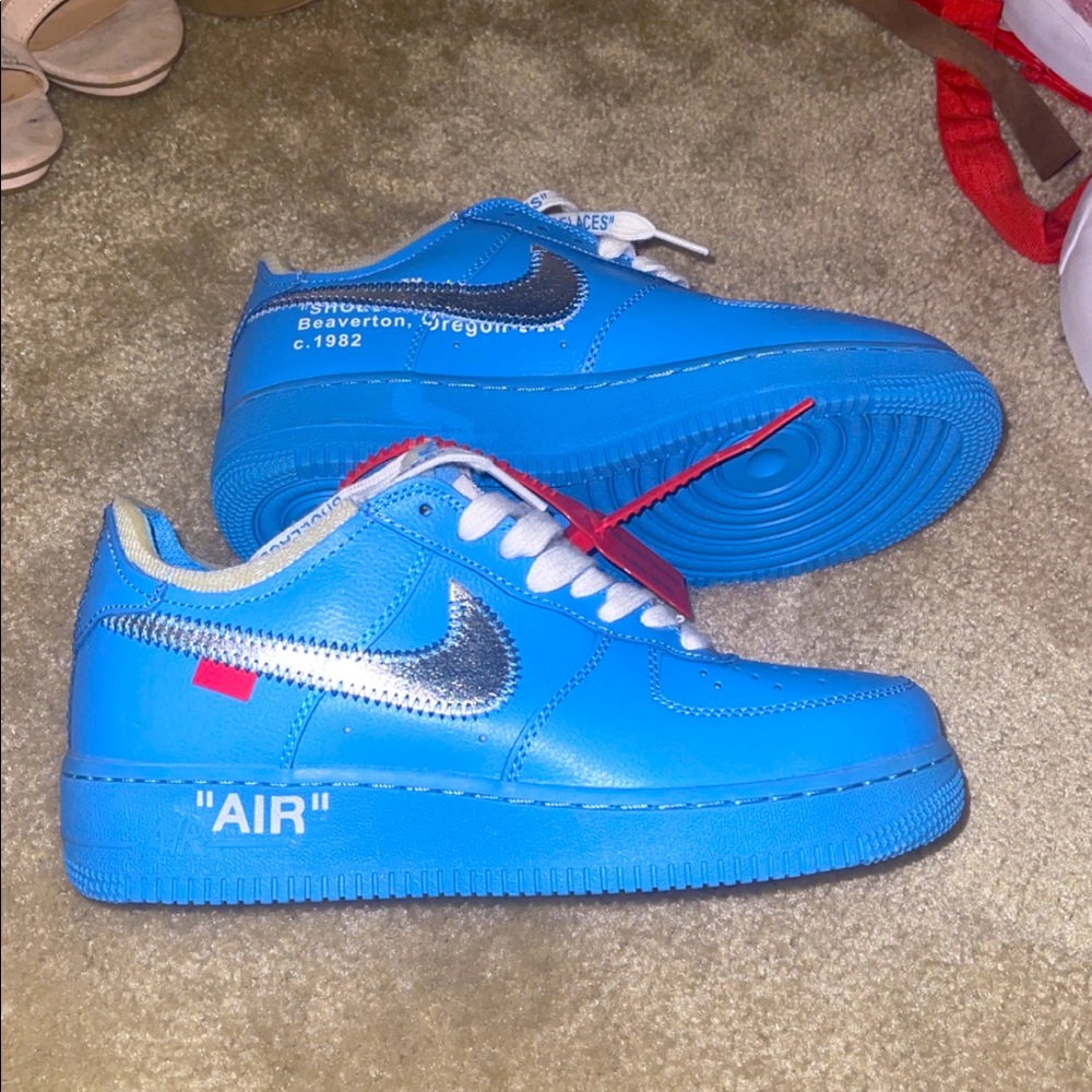 Off-white university blue forces